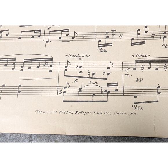 Humoreske A Parisian Novelty Sheet Music PIANO ANTON DVORAK OP 101 NO 7 STARMER - Picture 3 of 4